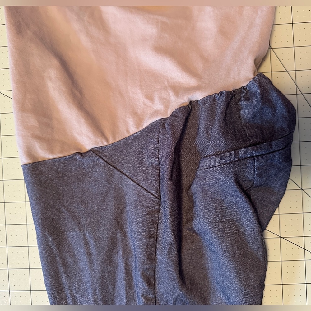 Maternity Motherhood PantsStretchy Skinny Gray Size Maternity Small - Picture 9 of 12
